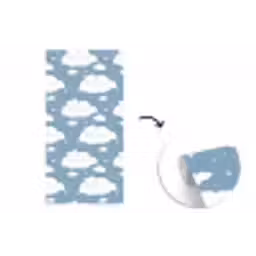 Kitten - Wolken - Blauw fotobehang vinyl groot 64 -3d