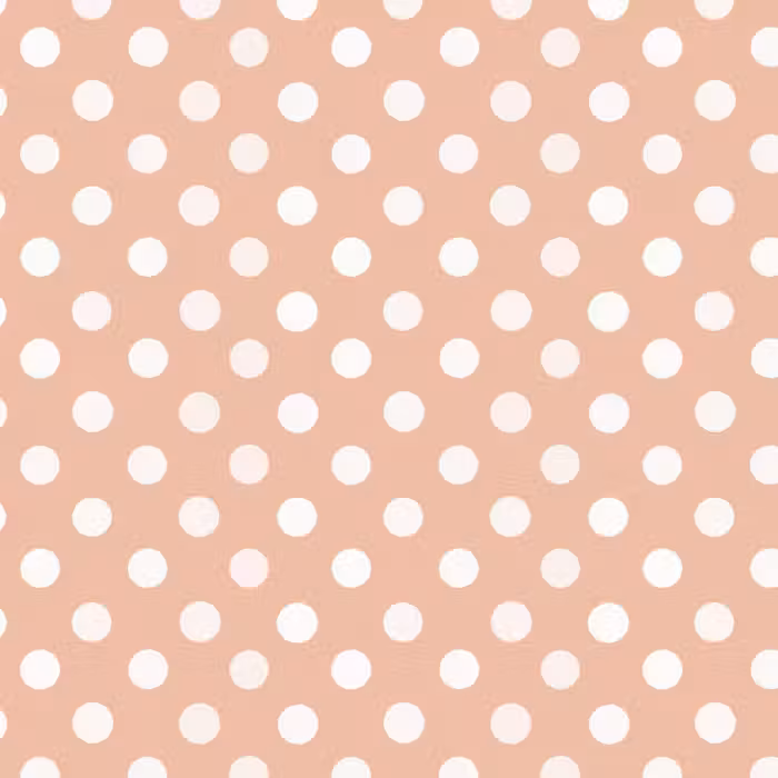 Behang - Klassiek - Polka - Perzik