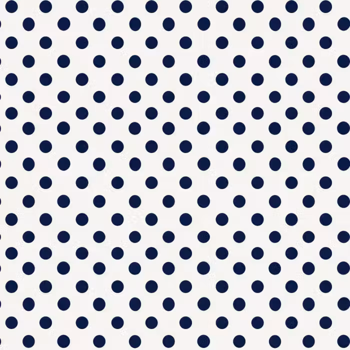 Behang - Klassiek - Stippen - Blauw
