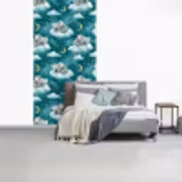 Koala's - Betoverend - Blauw fotobehang vinyl groot 64 -slaapkamer