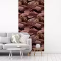 Koraal - Organisch - Roze fotobehang vinyl groot 64 -woonkamer