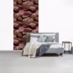 Koraal - Organisch - Roze fotobehang vinyl groot 64 -slaapkamer