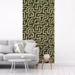 Lijnen - Abstract - Groen fotobehang vinyl groot 64 -woonkamer