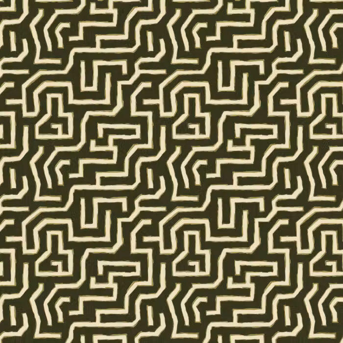 Behang - Lijnen - Abstract - Groen