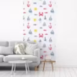 Nautisch - Illustraties - Kleurrijk fotobehang vinyl groot 64 -woonkamer