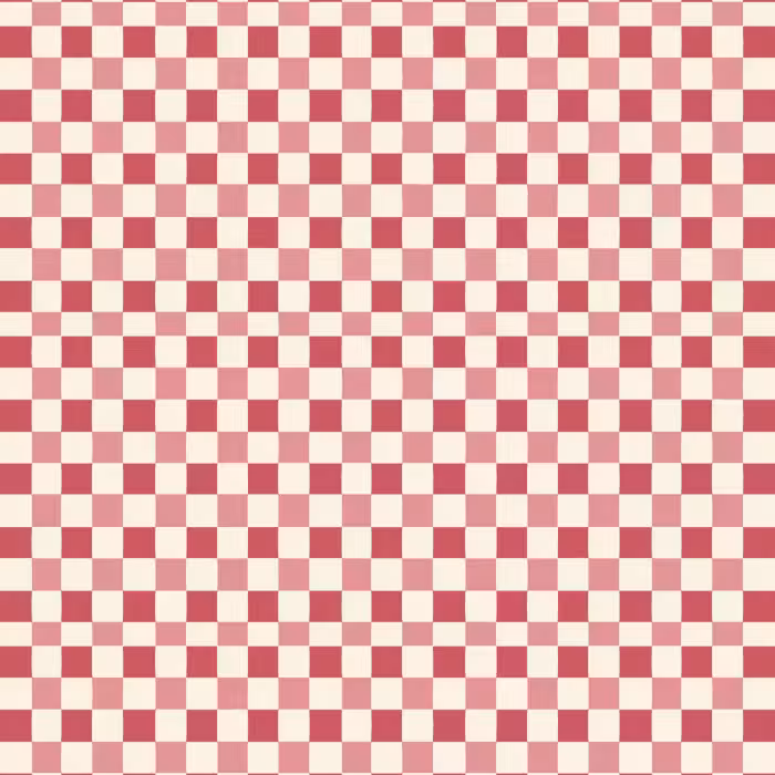 Behang - Patroon - Schaak - Roze