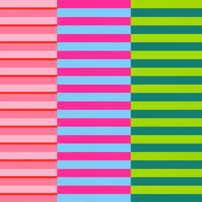 Behang - Patroon - Strepen - Modern - Abstract - Kleurrijk
