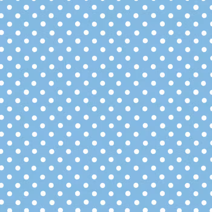 Behang - Polka - Dots - Blauw