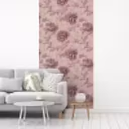 Reliëf - Pioenrozen - Roze fotobehang vinyl groot 64 -woonkamer