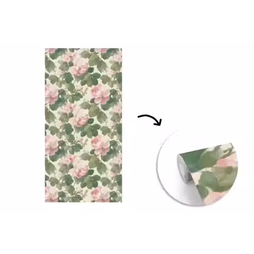 Rozen - Botanisch - Roze fotobehang vinyl groot 64 -3d
