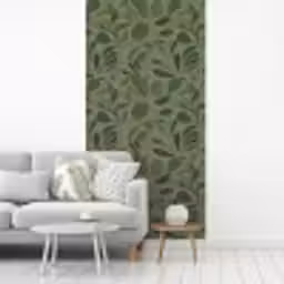 Sereen - Bladeren - Groen fotobehang vinyl groot 64 -woonkamer