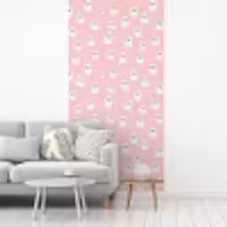 Spookjes - Patroon - Roze fotobehang vinyl groot 64 -woonkamer
