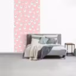 Spookjes - Patroon - Roze fotobehang vinyl groot 64 -slaapkamer