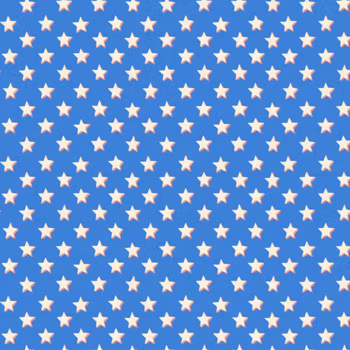 Behang - Sterren - Patroon - Blauw