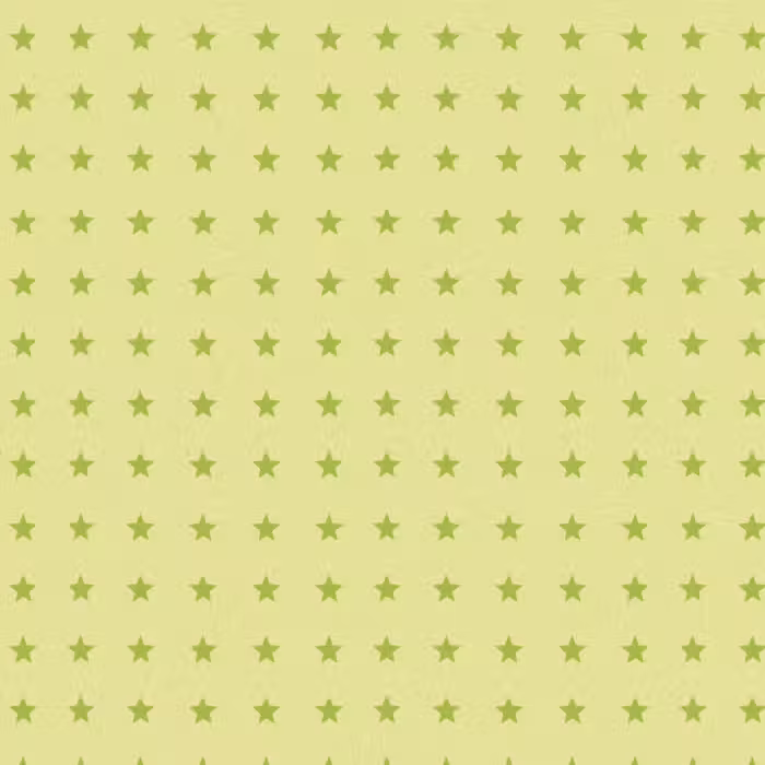 Behang - Sterren - Patroon - Groen