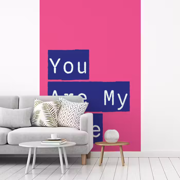 Behang - Valentijn - Tekst - Love