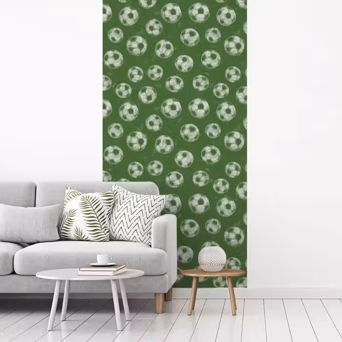 Voetbal - Sport - Groen fotobehang vinyl groot 64 -woonkamer