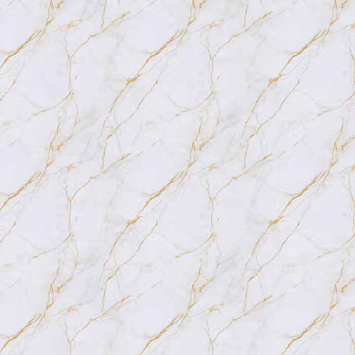 Behang - Wit - Marmer - Goud - Luxueus