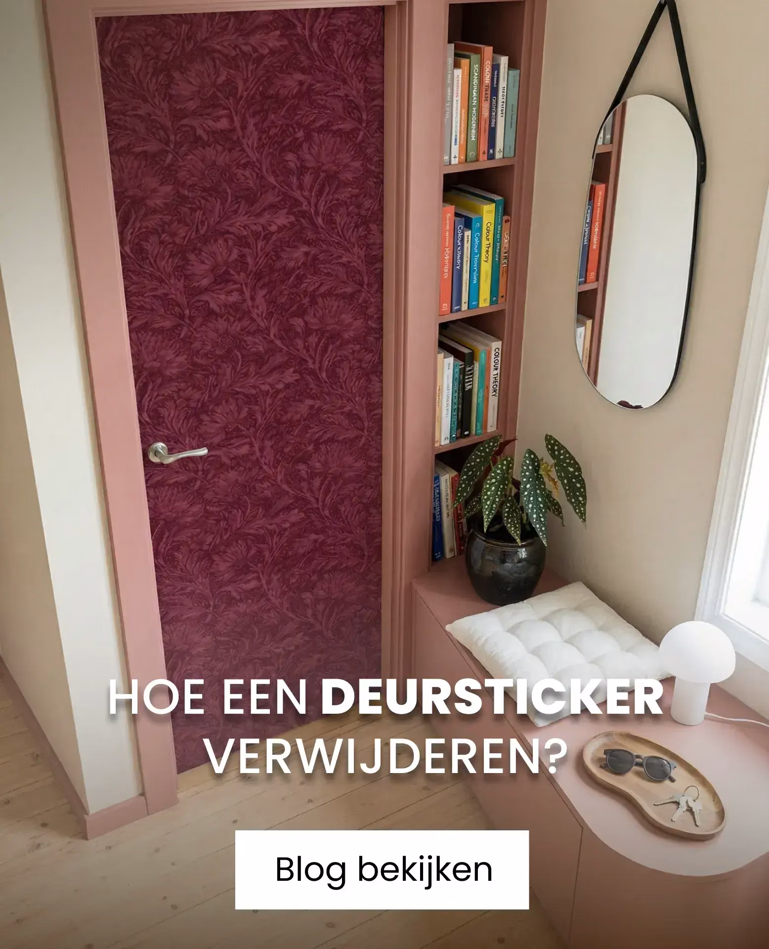 deursticker verwijderen