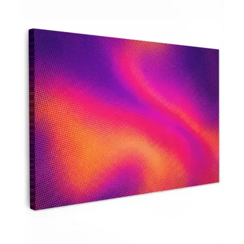Abstract - Patroon - Kleurverloop Tuinposter op houten frame 2 cm dik klein -3d