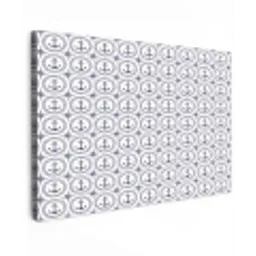 Anker - Haven - Blauw - Wit Tuinposter op houten frame 2 cm dik klein 845 -3d