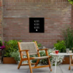 Spreuken - Quotes - Wijnen wijnen wijnen Tuinposter op houten frame 2 cm dik klein -sfeer3