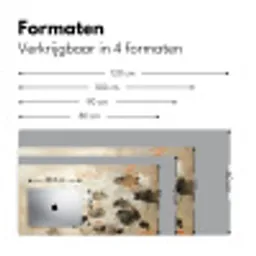 Bloemen - Japandi - Wabi sabi Muismat XXL klein -sfeer5