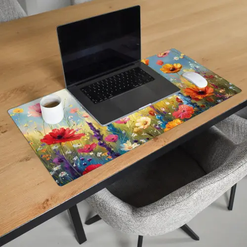 Bloemen - Natuur - Botanisch - Kunst Muismat XXL klein -sfeer1