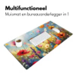 Bloemen - Natuur - Botanisch - Kunst Muismat XXL klein -sfeer4