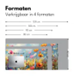 Bloemen - Natuur - Botanisch - Kunst Muismat XXL klein -sfeer5