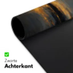 Gouden Reflectie op Water Muismat XXL klein -sfeer2