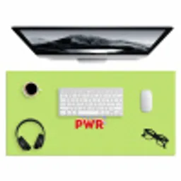 Grl pwr - Groen - Rood - 3D Muismat XXL klein -3d