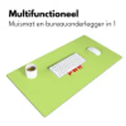 Grl pwr - Groen - Rood - 3D Muismat XXL klein -sfeer4
