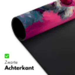 Pink - Hond - Bubbel Muismat XXL klein -sfeer2