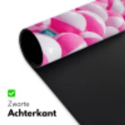 Strandballen - Roze - Water Muismat XXL klein -sfeer2