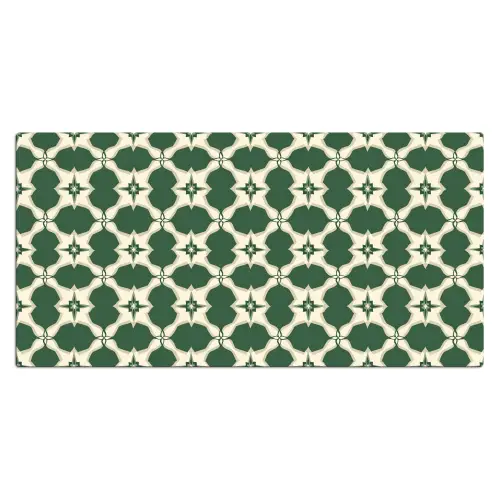 Tegel - Klassiek - Groen Muismat XXL klein 681 -3d_leeg