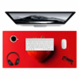 Tomaat - Rood - Hart Muismat XXL klein -3d