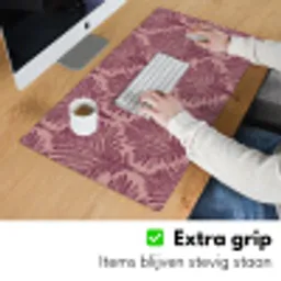 Varen - Patroon - Paars Muismat XXL klein 681 -sfeer3