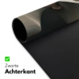 Vrouw - Golvende - Hoed Muismat XXL klein -sfeer2
