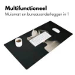 Vrouw - Golvende - Hoed Muismat XXL klein -sfeer4