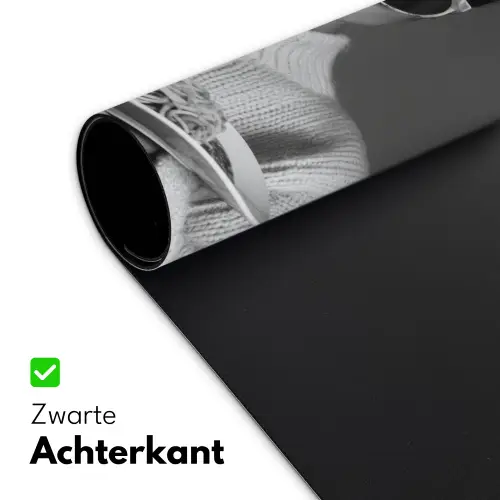Vrouw - Pasta - Zonnebril Muismat XXL klein -sfeer2