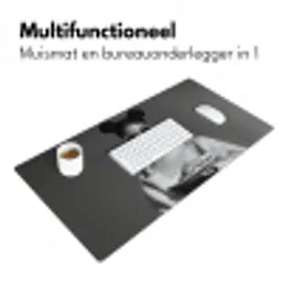 Vrouw - Pasta - Zonnebril Muismat XXL klein -sfeer4