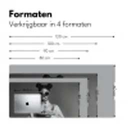 Vrouw - Pasta - Zonnebril Muismat XXL klein -sfeer5