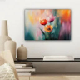Dromerig - Bloemen - Verfijnde details canvas 2cm klein -sfeer6