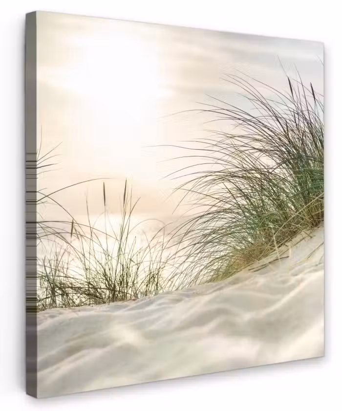 Canvas schilderij - Duin - Waddeneilanden - Water