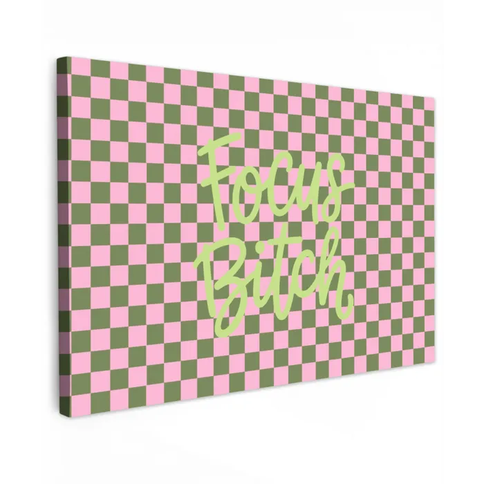 Focus - Vakken - Roze canvas 2cm klein -z3d