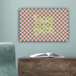Focus - Vakken - Roze canvas 2cm klein -sfeer4