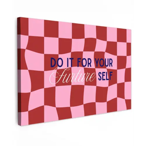Furture - Geblokt - Rood canvas 2cm klein -z3d