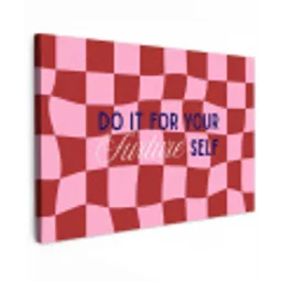Furture - Geblokt - Rood canvas 2cm klein -z3d