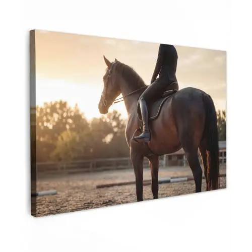 Harmonie - Ruiter - Zon canvas 2cm klein -z3d